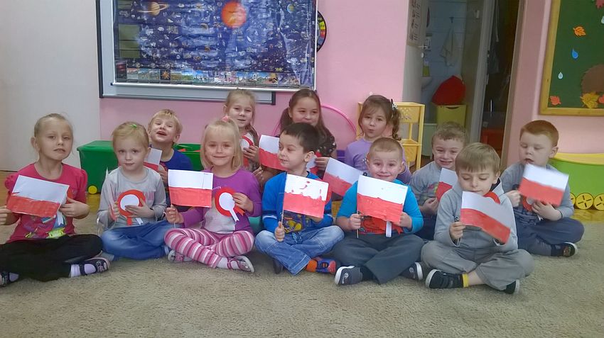 Mali patrioci w Samorządowym Przedszkolu nr 2 w Szubinie