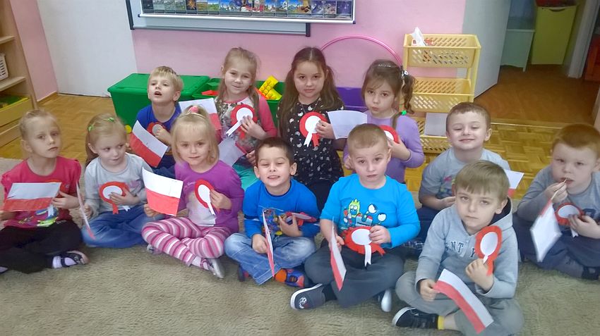 Mali patrioci w Samorządowym Przedszkolu nr 2 w Szubinie