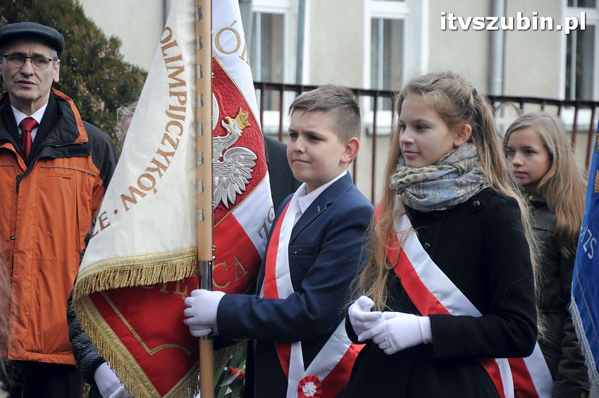 Obchodach Święta Niepodległości w Szubinie
