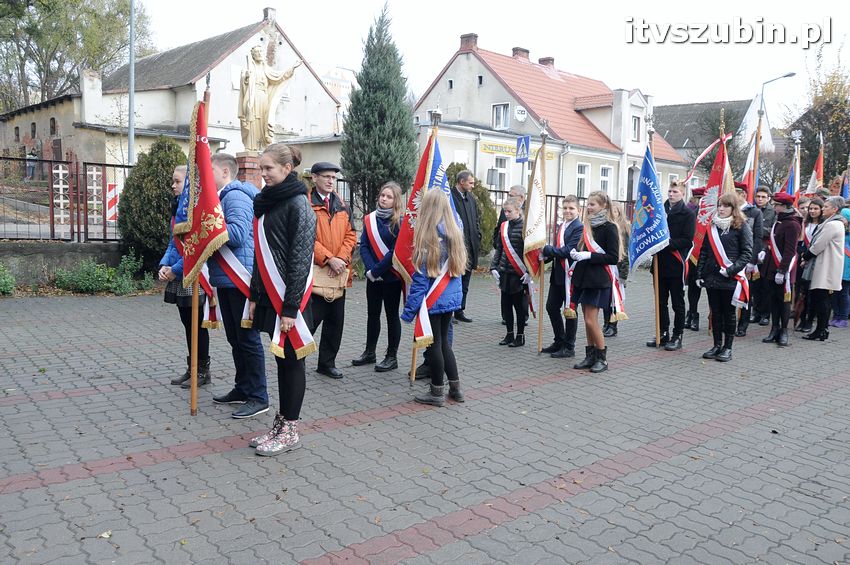 Obchodach Święta Niepodległości w Szubinie