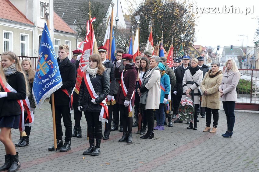 Obchodach Święta Niepodległości w Szubinie