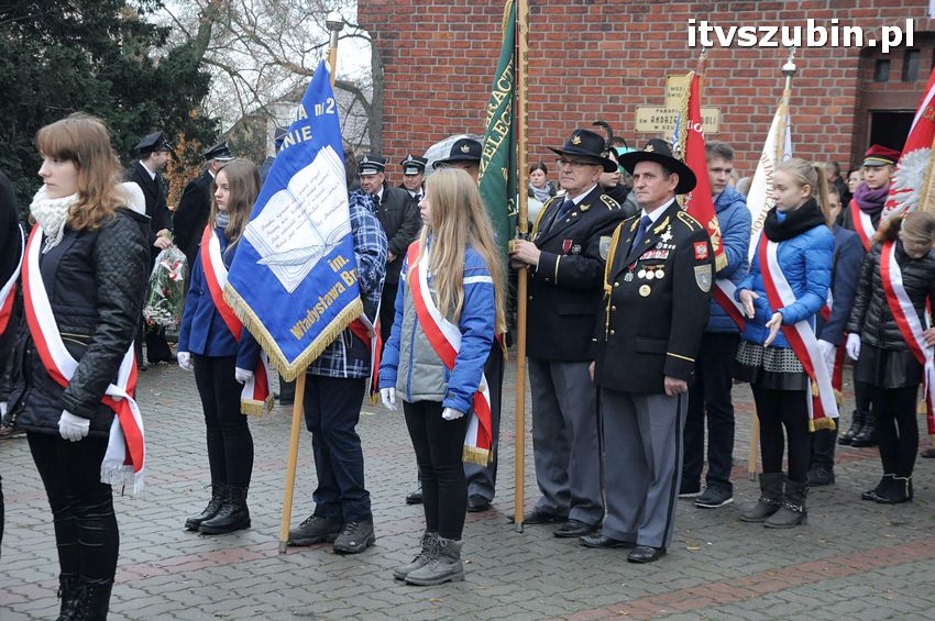Obchodach Święta Niepodległości w Szubinie