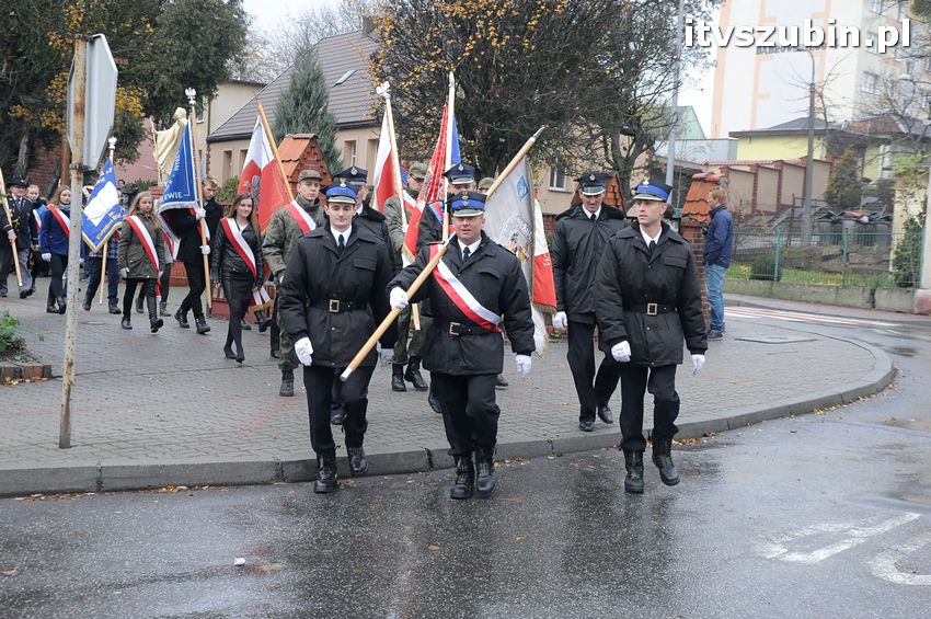 Obchodach Święta Niepodległości w Szubinie
