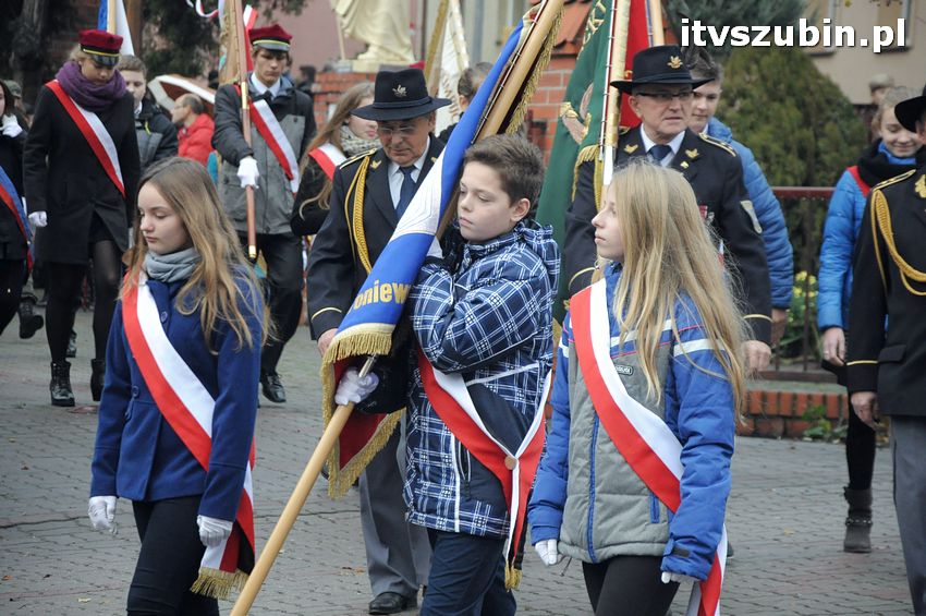 Obchodach Święta Niepodległości w Szubinie