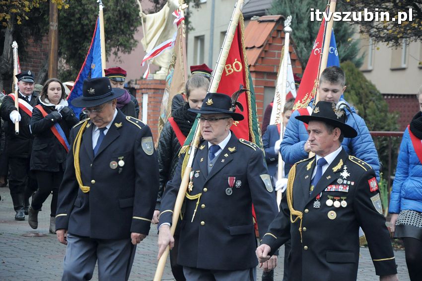 Obchodach Święta Niepodległości w Szubinie