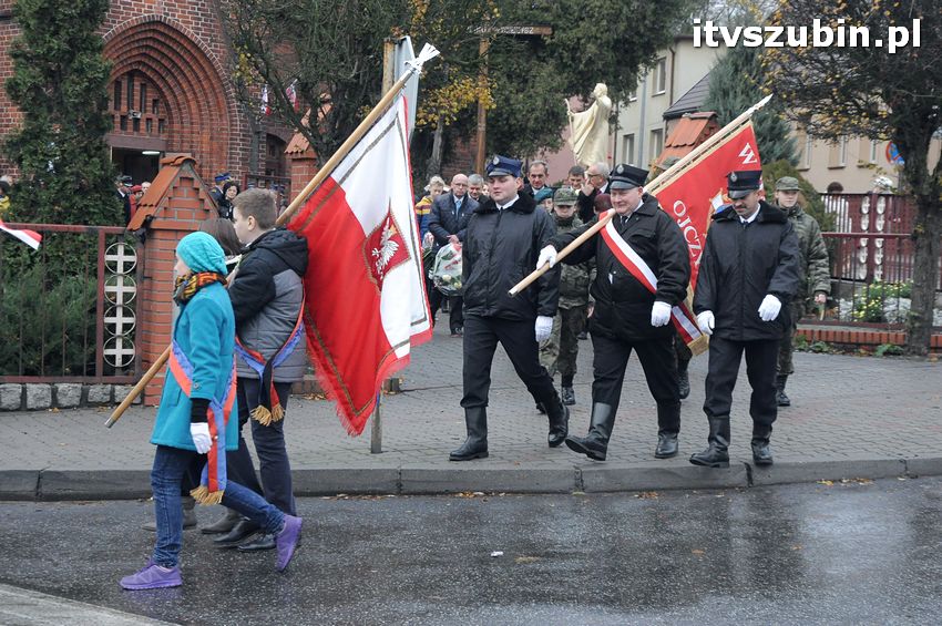 Obchodach Święta Niepodległości w Szubinie