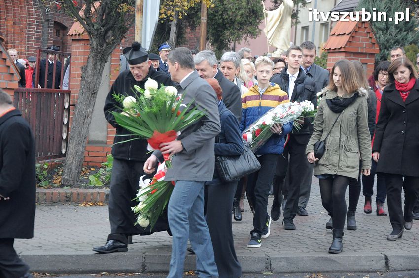 Obchodach Święta Niepodległości w Szubinie