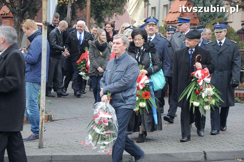 Obchodach Święta Niepodległości w Szubinie