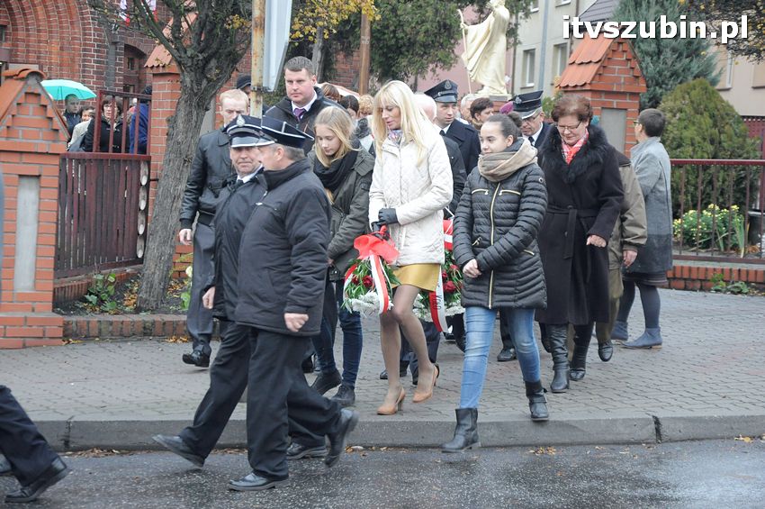 Obchodach Święta Niepodległości w Szubinie