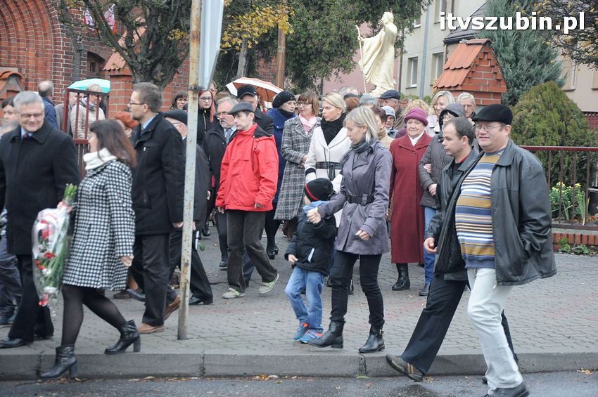 Obchodach Święta Niepodległości w Szubinie
