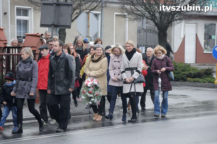 Obchodach Święta Niepodległości w Szubinie