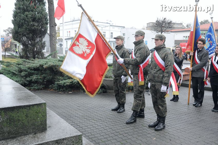 Obchodach Święta Niepodległości w Szubinie