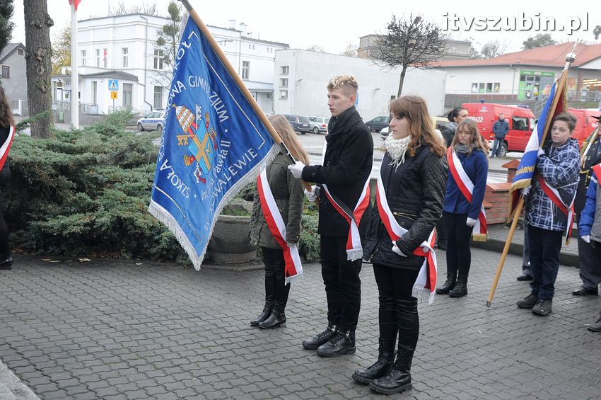 Obchodach Święta Niepodległości w Szubinie