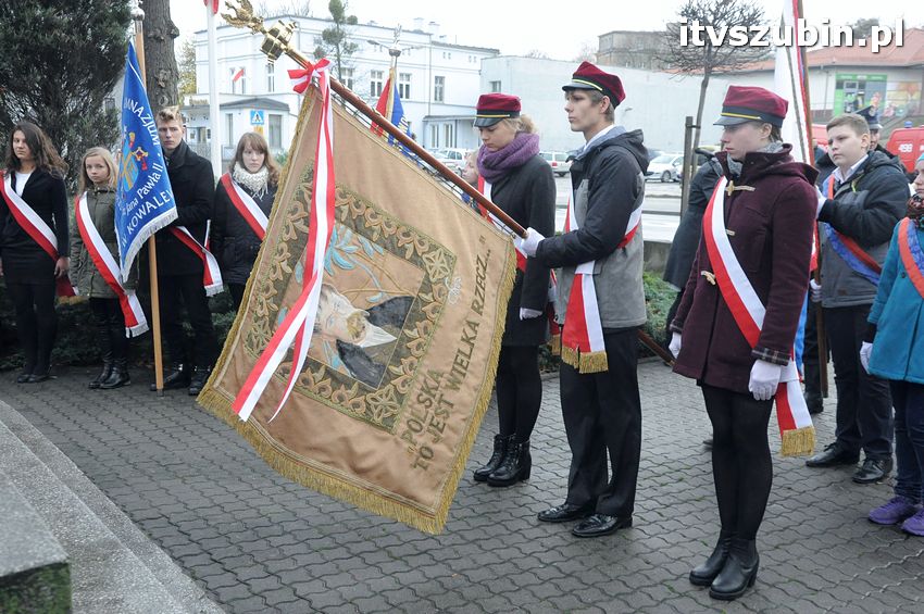 Obchodach Święta Niepodległości w Szubinie