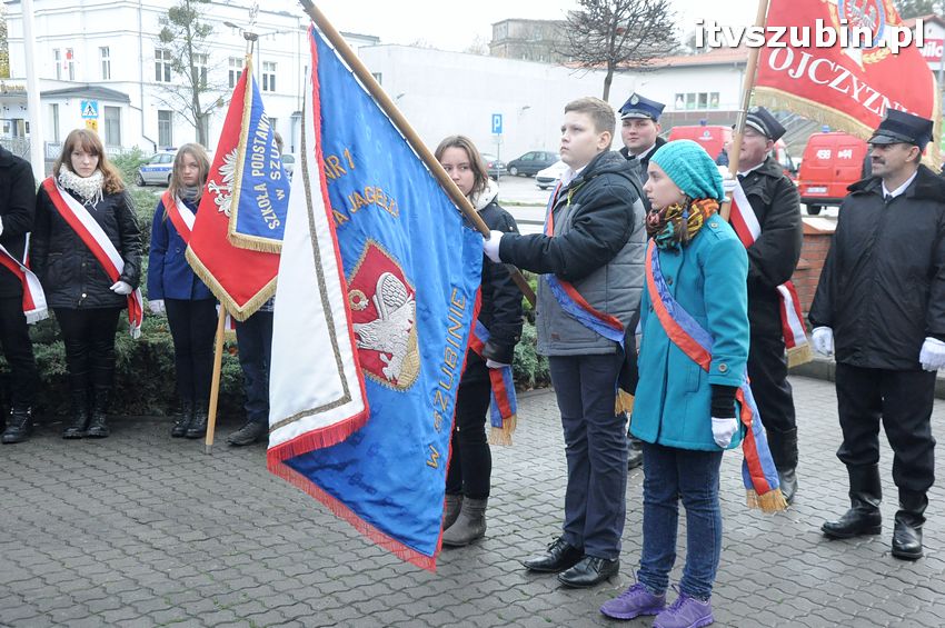 Obchodach Święta Niepodległości w Szubinie