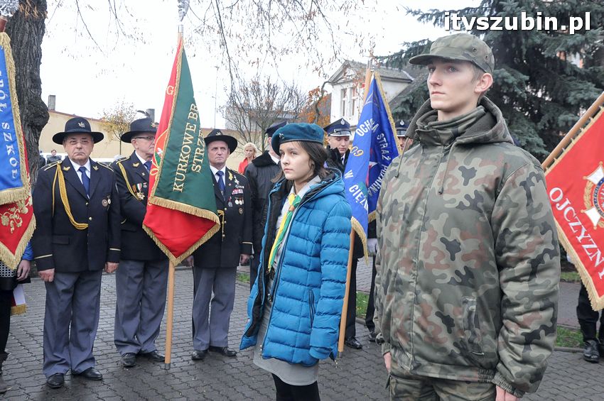Obchodach Święta Niepodległości w Szubinie