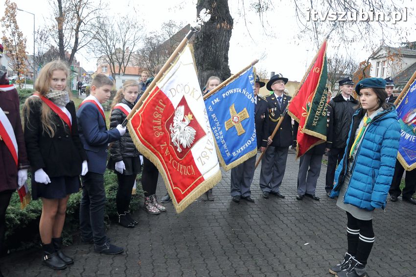 Obchodach Święta Niepodległości w Szubinie