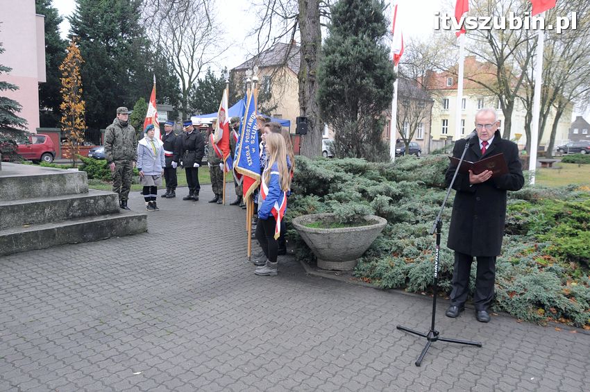 Obchodach Święta Niepodległości w Szubinie