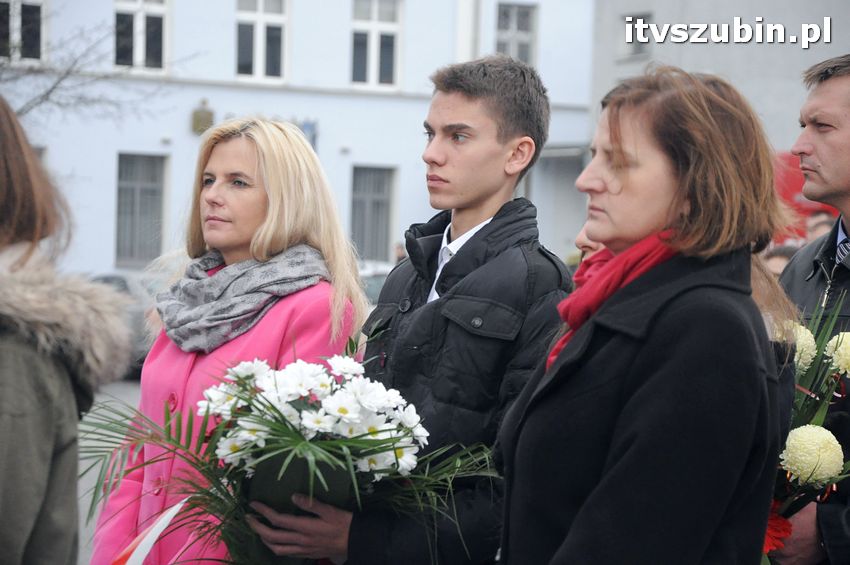Obchodach Święta Niepodległości w Szubinie