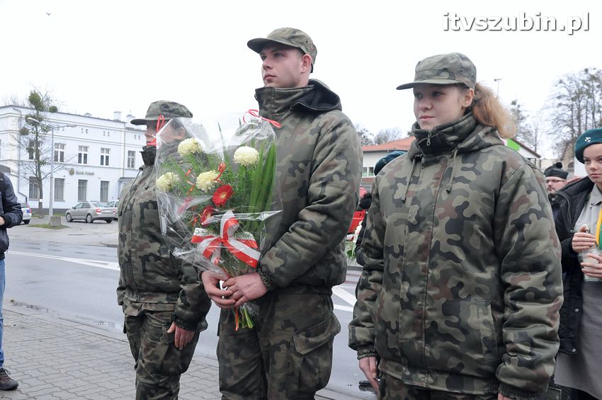 Obchodach Święta Niepodległości w Szubinie
