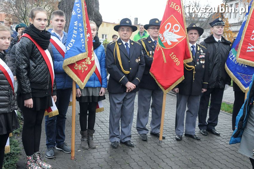 Obchodach Święta Niepodległości w Szubinie