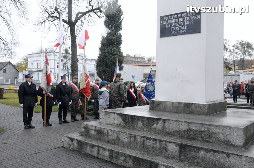 Obchodach Święta Niepodległości w Szubinie