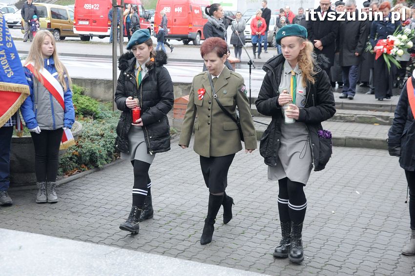 Obchodach Święta Niepodległości w Szubinie