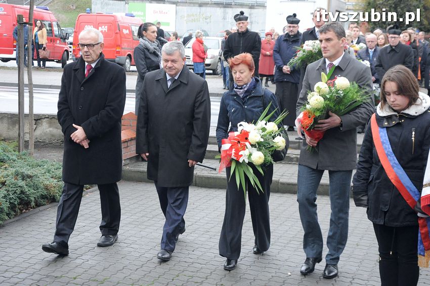 Obchodach Święta Niepodległości w Szubinie