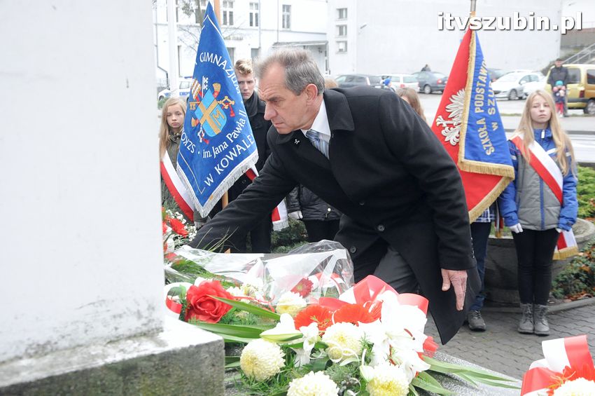 Obchodach Święta Niepodległości w Szubinie