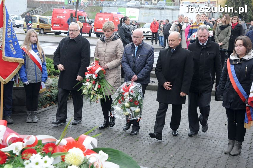Obchodach Święta Niepodległości w Szubinie