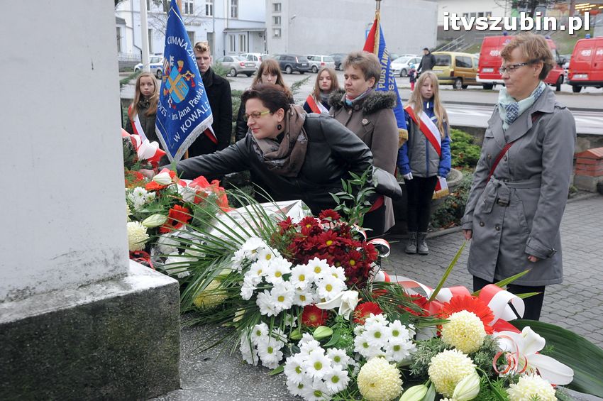 Obchodach Święta Niepodległości w Szubinie