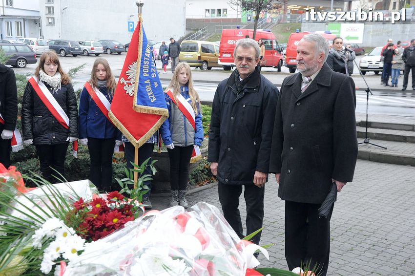Obchodach Święta Niepodległości w Szubinie