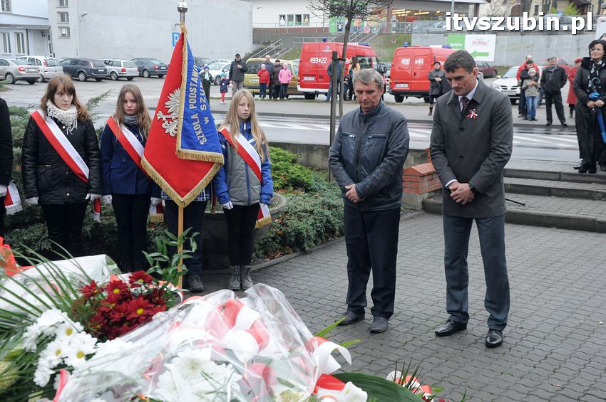 Obchodach Święta Niepodległości w Szubinie