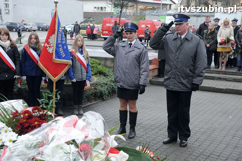 Obchodach Święta Niepodległości w Szubinie