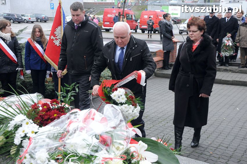 Obchodach Święta Niepodległości w Szubinie