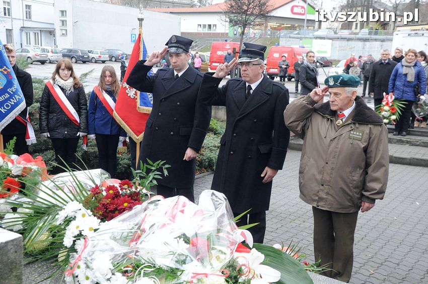 Obchodach Święta Niepodległości w Szubinie
