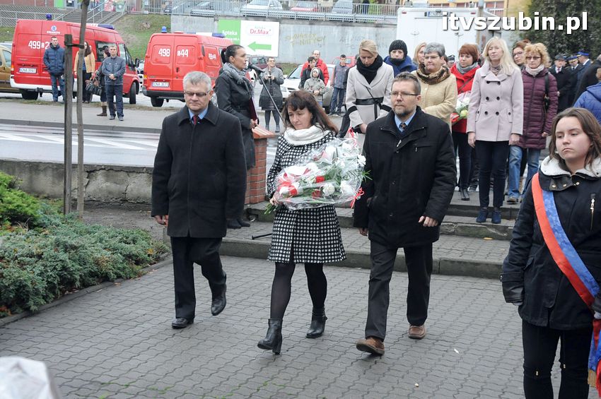 Obchodach Święta Niepodległości w Szubinie