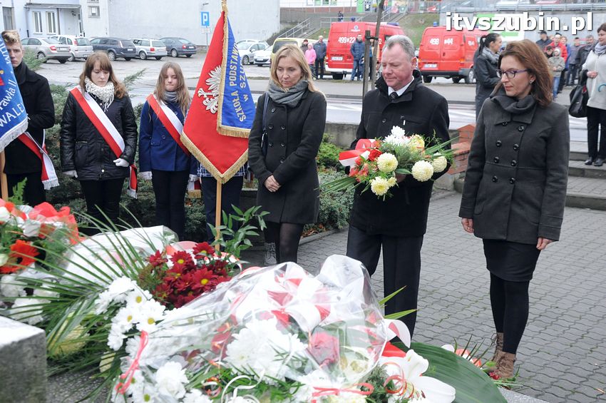 Obchodach Święta Niepodległości w Szubinie