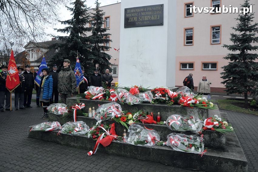 Obchodach Święta Niepodległości w Szubinie