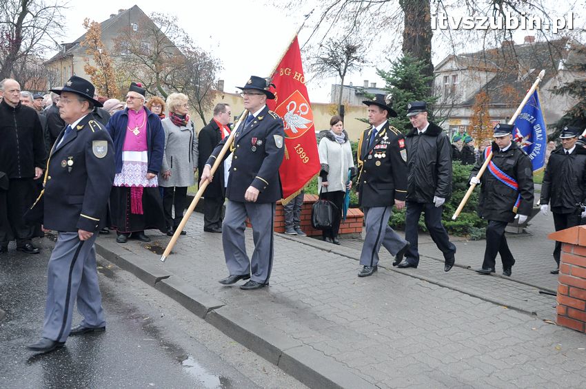 Obchodach Święta Niepodległości w Szubinie