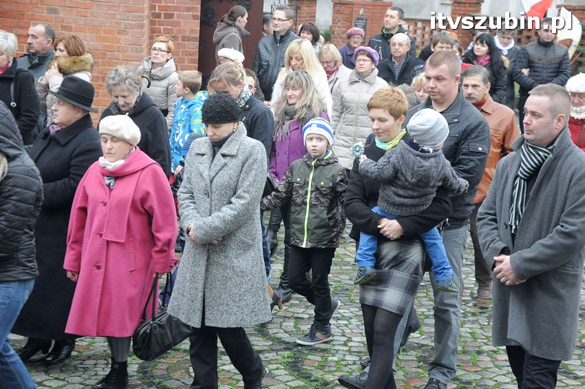 Obchodach Święta Niepodległości w Szubinie