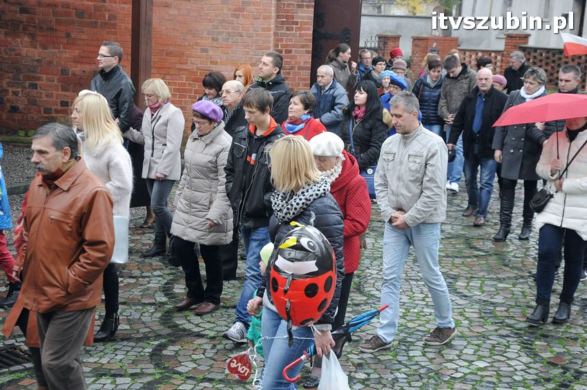 Obchodach Święta Niepodległości w Szubinie
