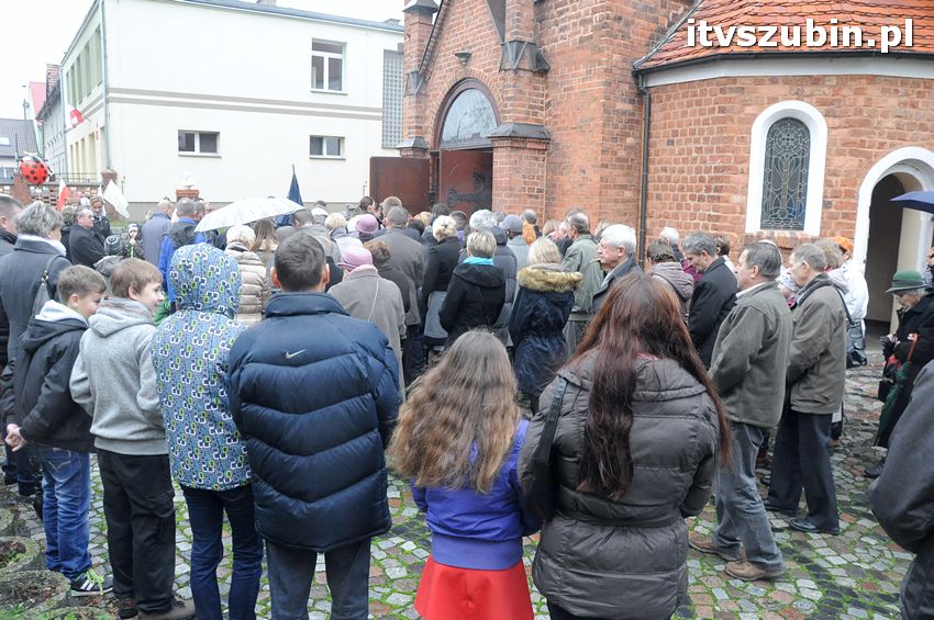 Obchodach Święta Niepodległości w Szubinie