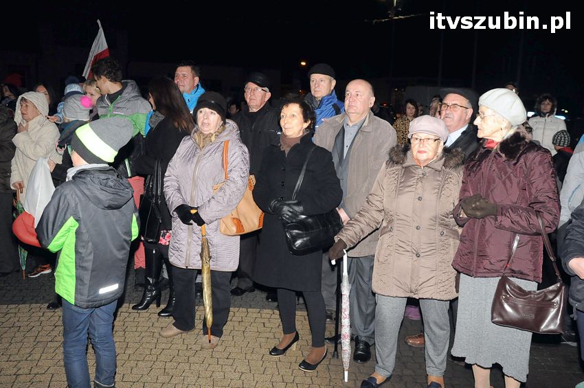 Obchodach Święta Niepodległości w Szubinie