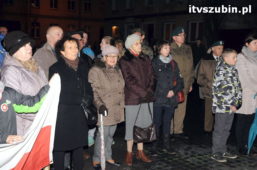 Obchodach Święta Niepodległości w Szubinie
