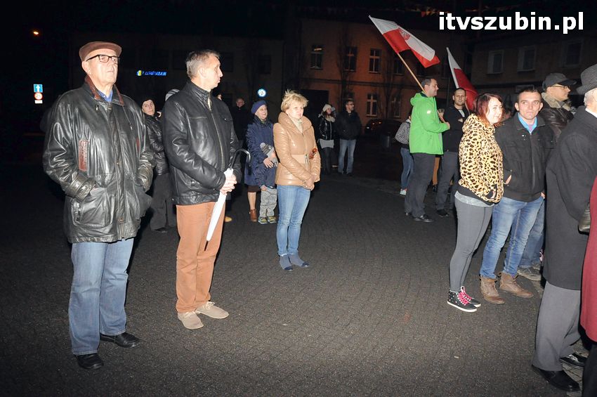 Obchodach Święta Niepodległości w Szubinie