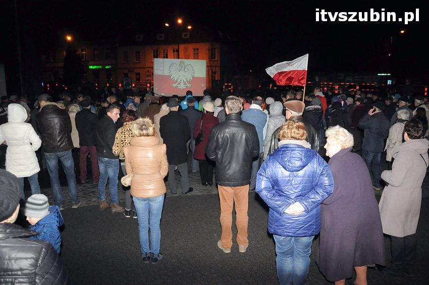 Obchodach Święta Niepodległości w Szubinie