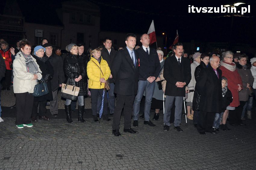 Obchodach Święta Niepodległości w Szubinie