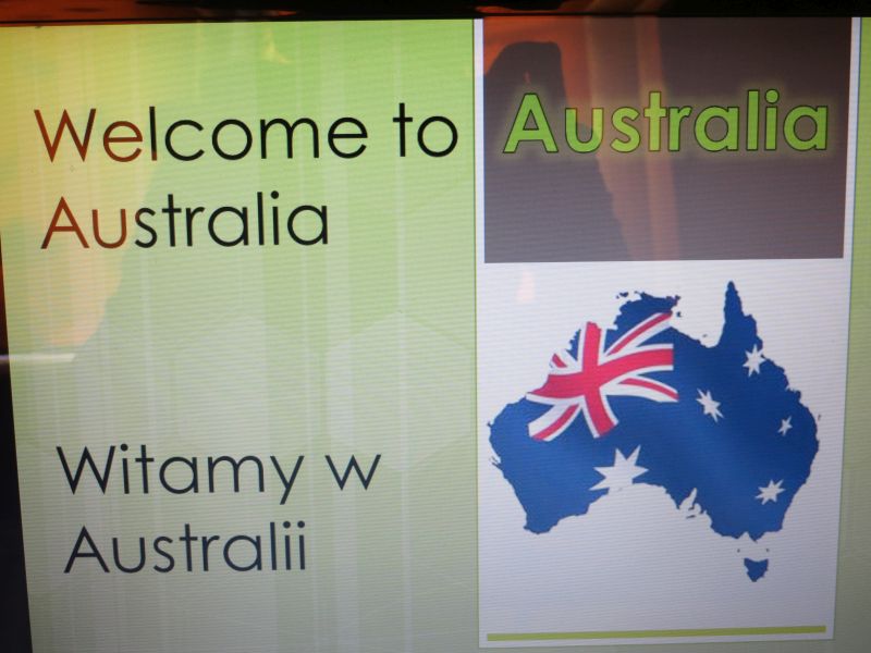 Podróż do Australii 