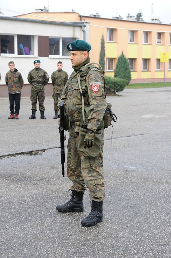 Dobowe szkolenie kadetów z ZSP Szubin